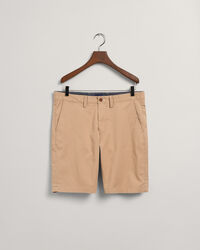 Hallden Slim Fit Twill-Shorts