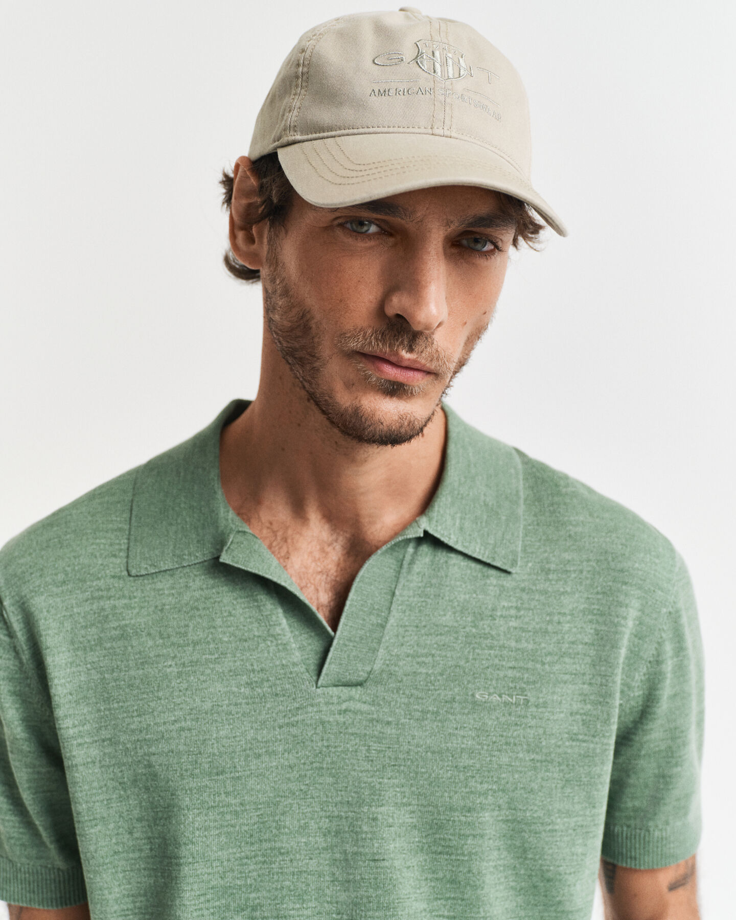 Sunfaded Kurzarm-Polopullover