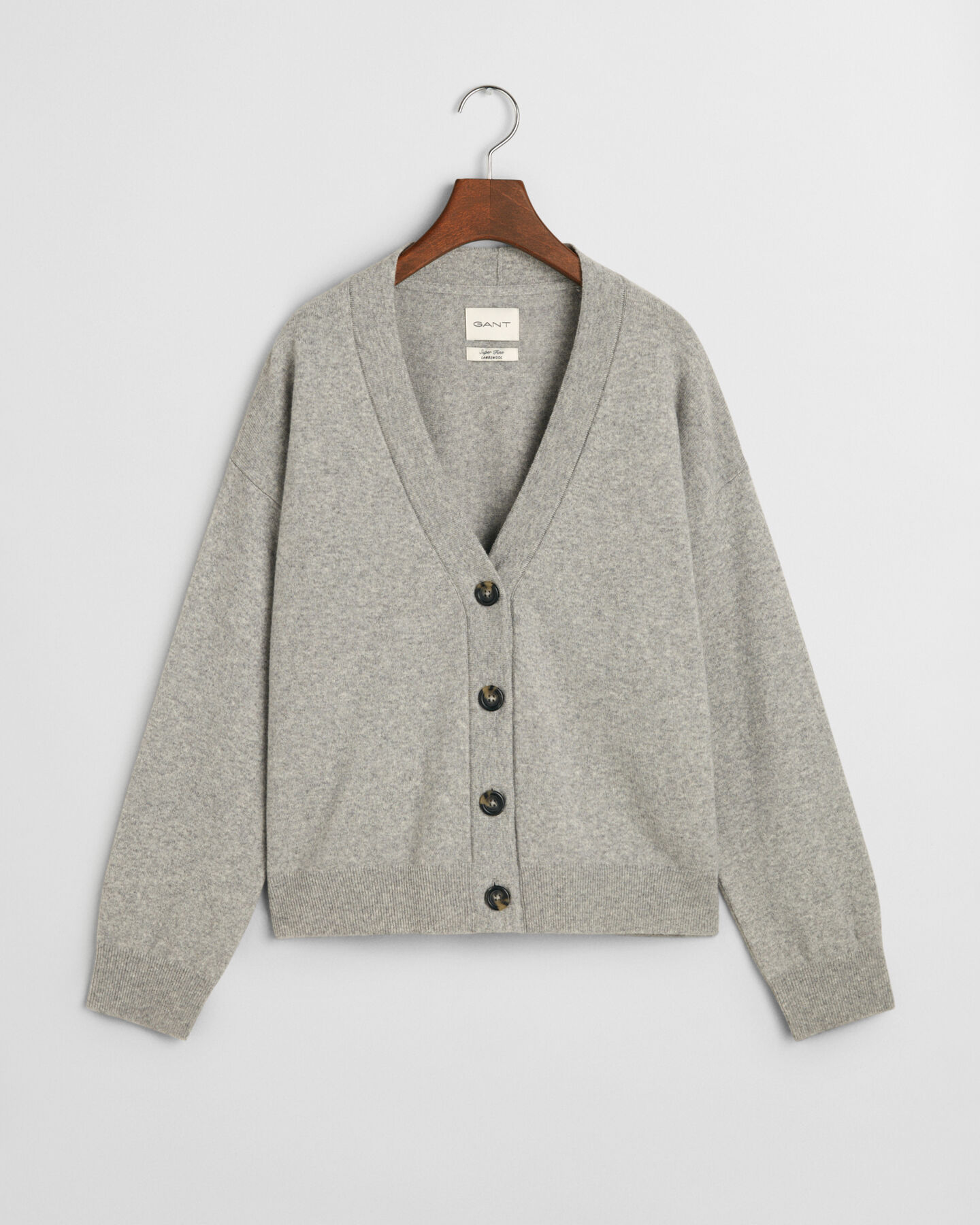 Superfine Lambswool Strickjacke