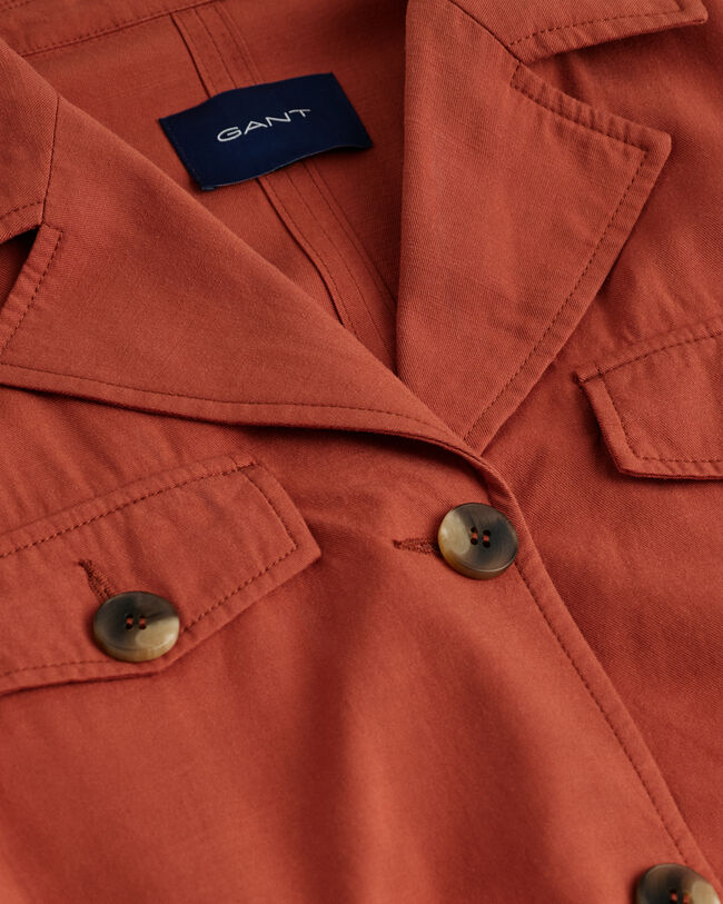 Relaxed Fit Blazer mit G&uuml;rtel