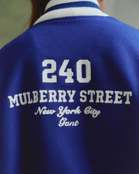 Varsity Jacke aus Ledermix