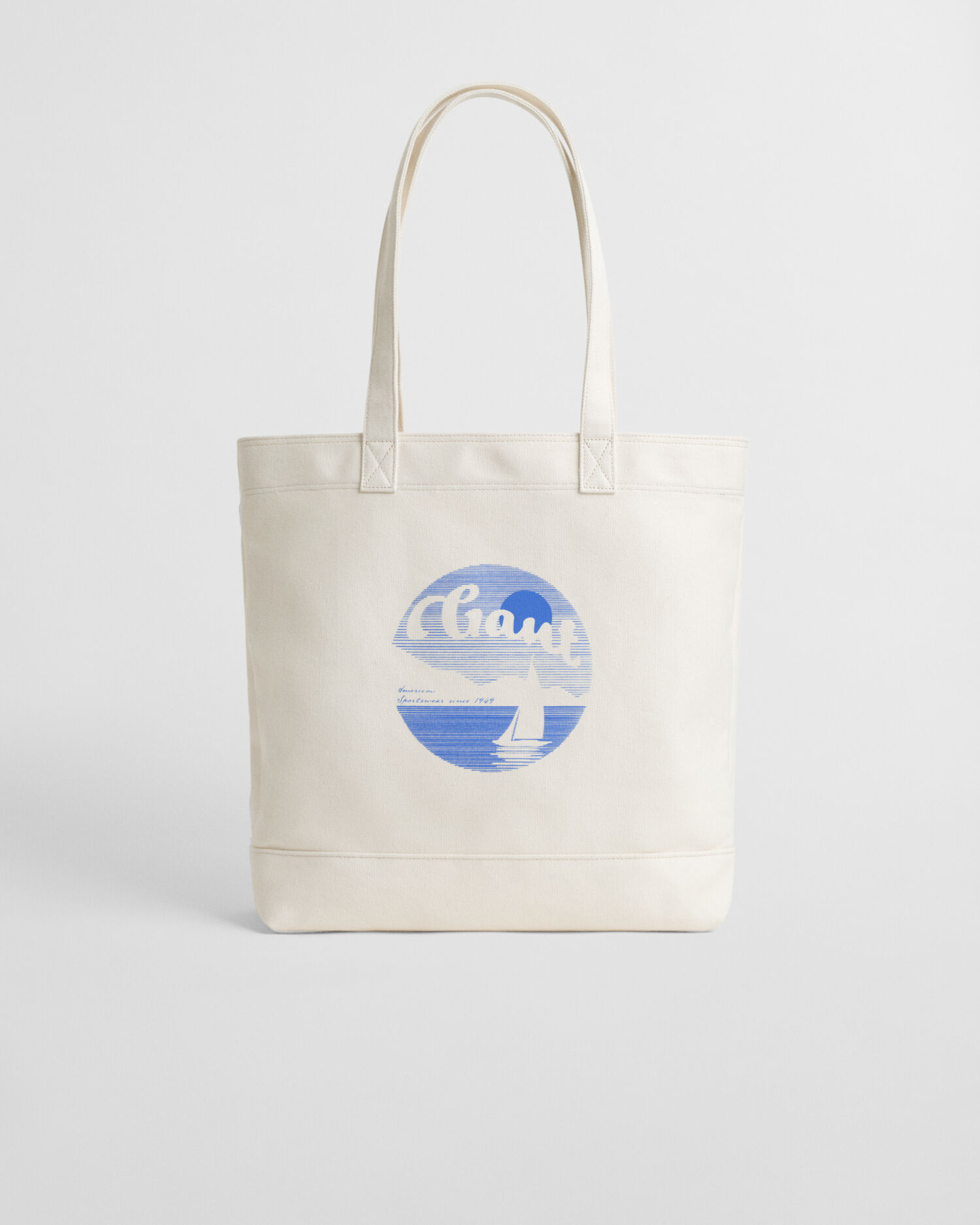 Graphic Tragetasche aus Baumwollcanvas