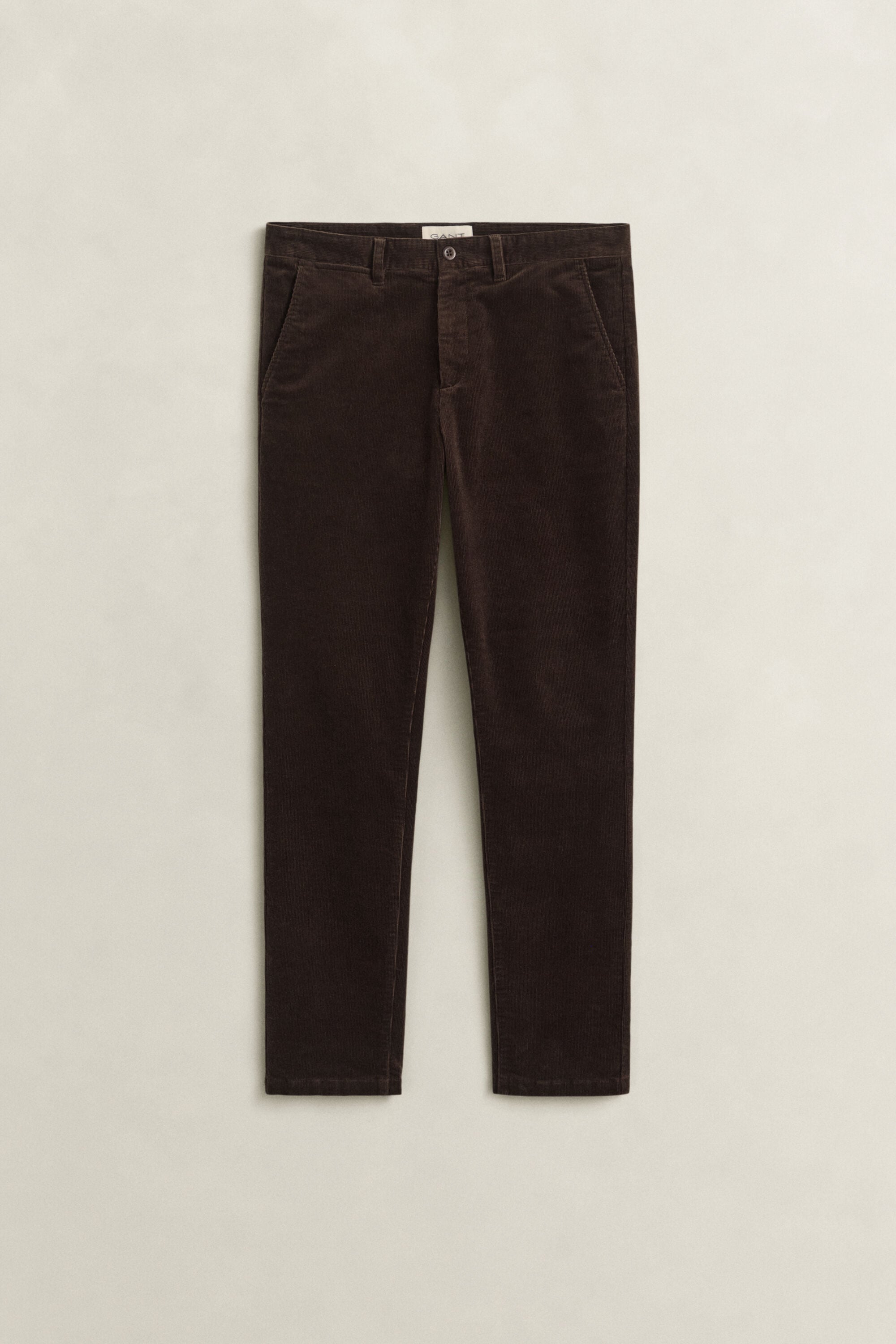 Slim Fit Cord Chinohose
