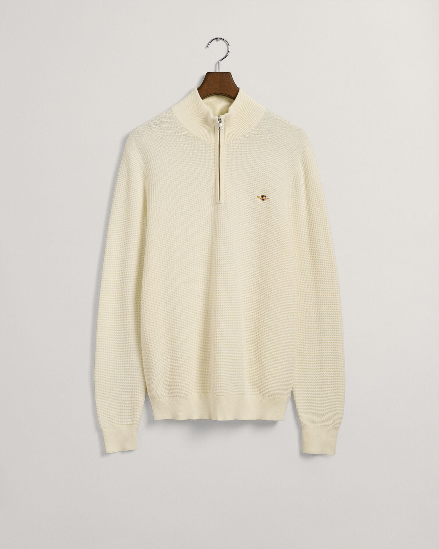 Textured Baumwoll Troyer