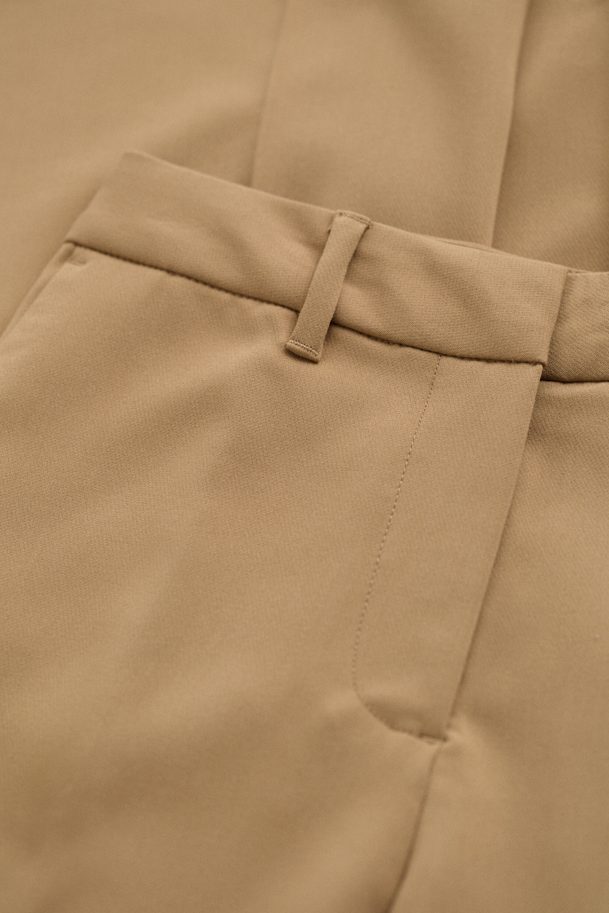 Slim Flared Slacks