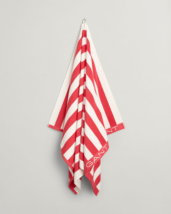 Strandtuch mit Blockstreifen