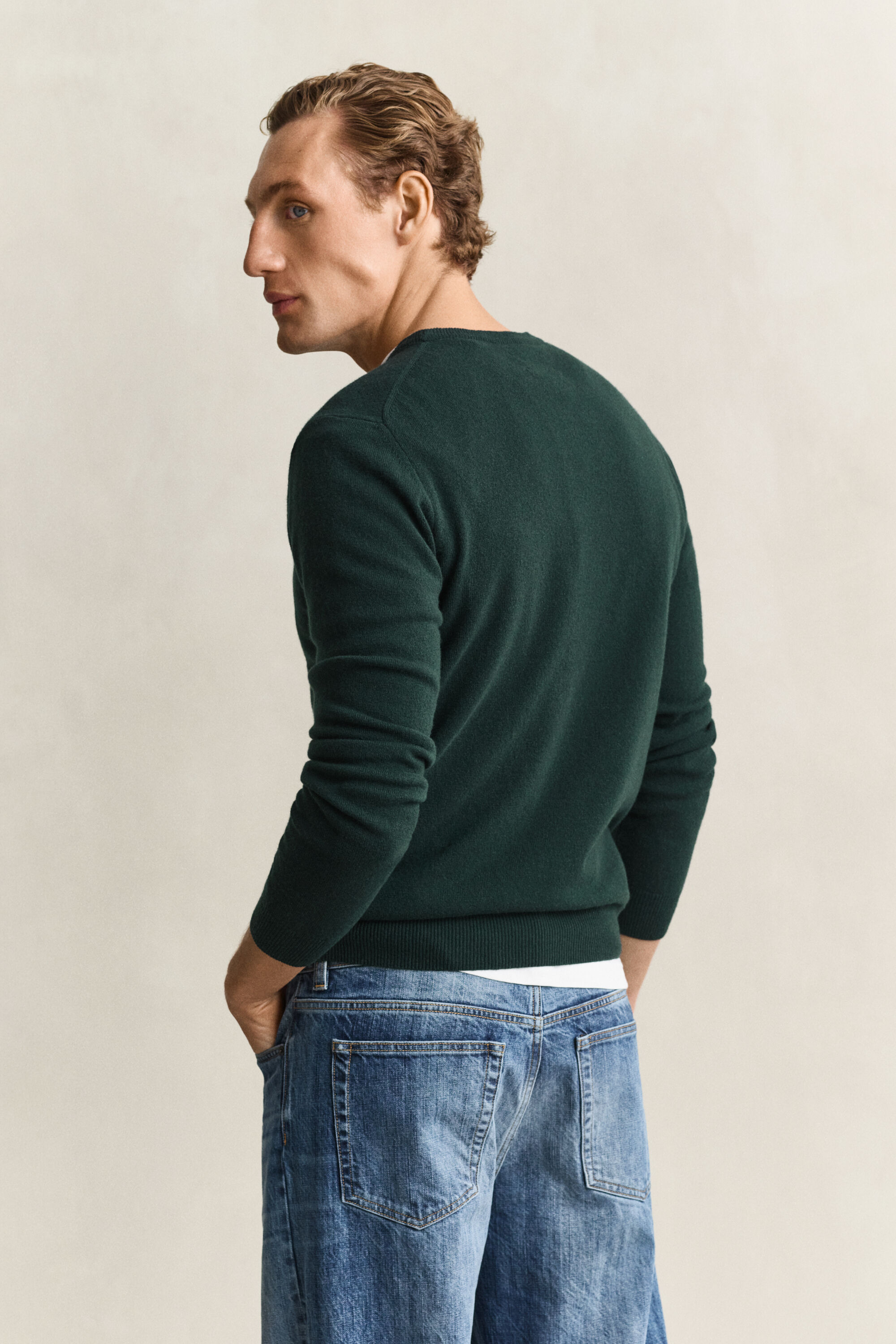Lambswool Crew Neck Sweater