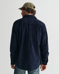 Regular Fit Cord Hemdjacke