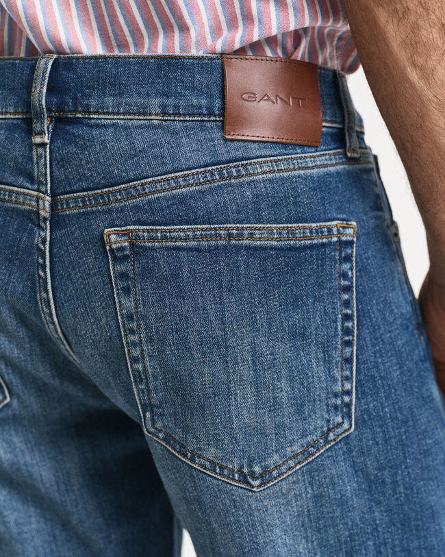 Regular Fit GANT Jeansshorts