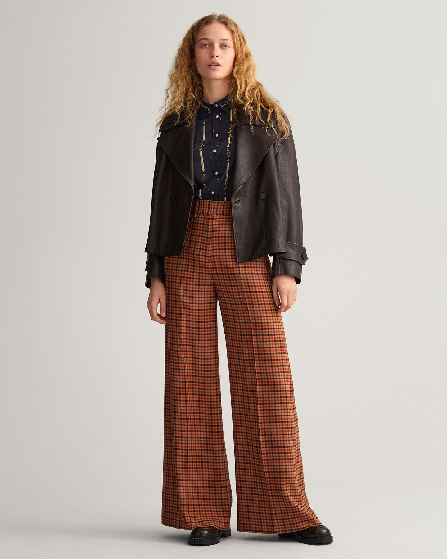 Regular Fit American Luxe Bluse aus Baumwoll-Voile