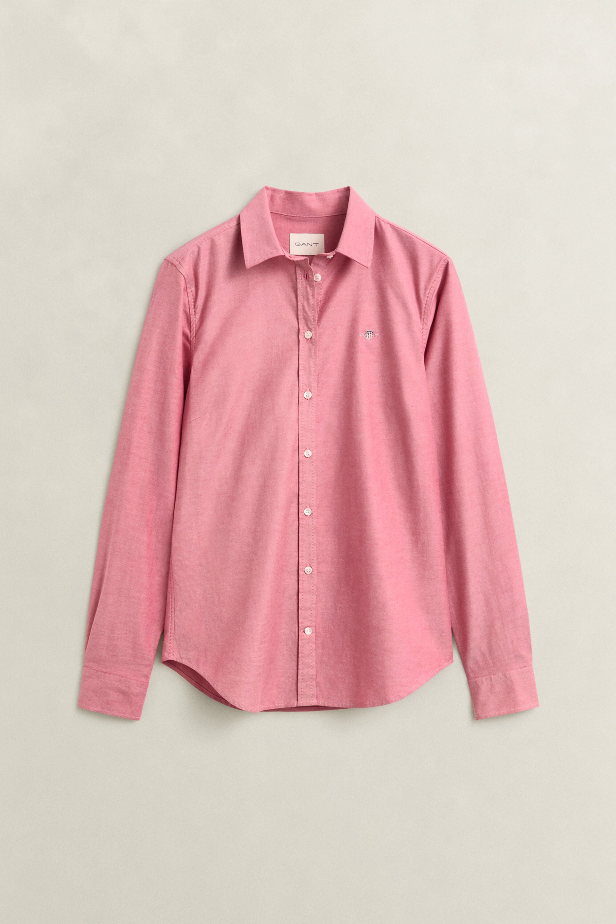 Classic Slim Fit Oxford-Bluse mit Stretch