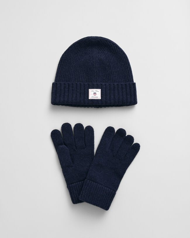 G Beanie und Handschuhe im Geschenkset