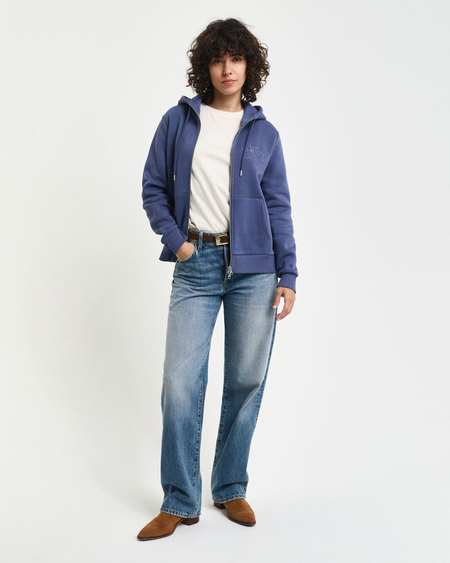 Tonal Shield Sweatjacke