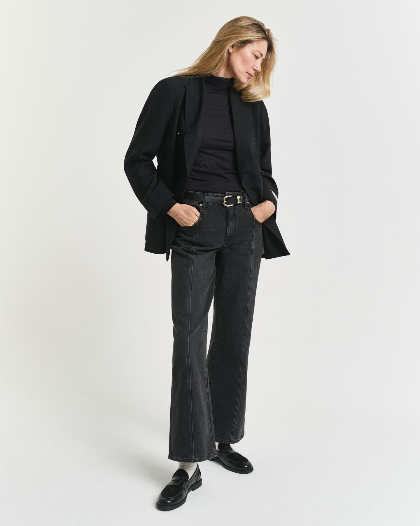 Leichter Rollkragenpullover aus Baumwolle