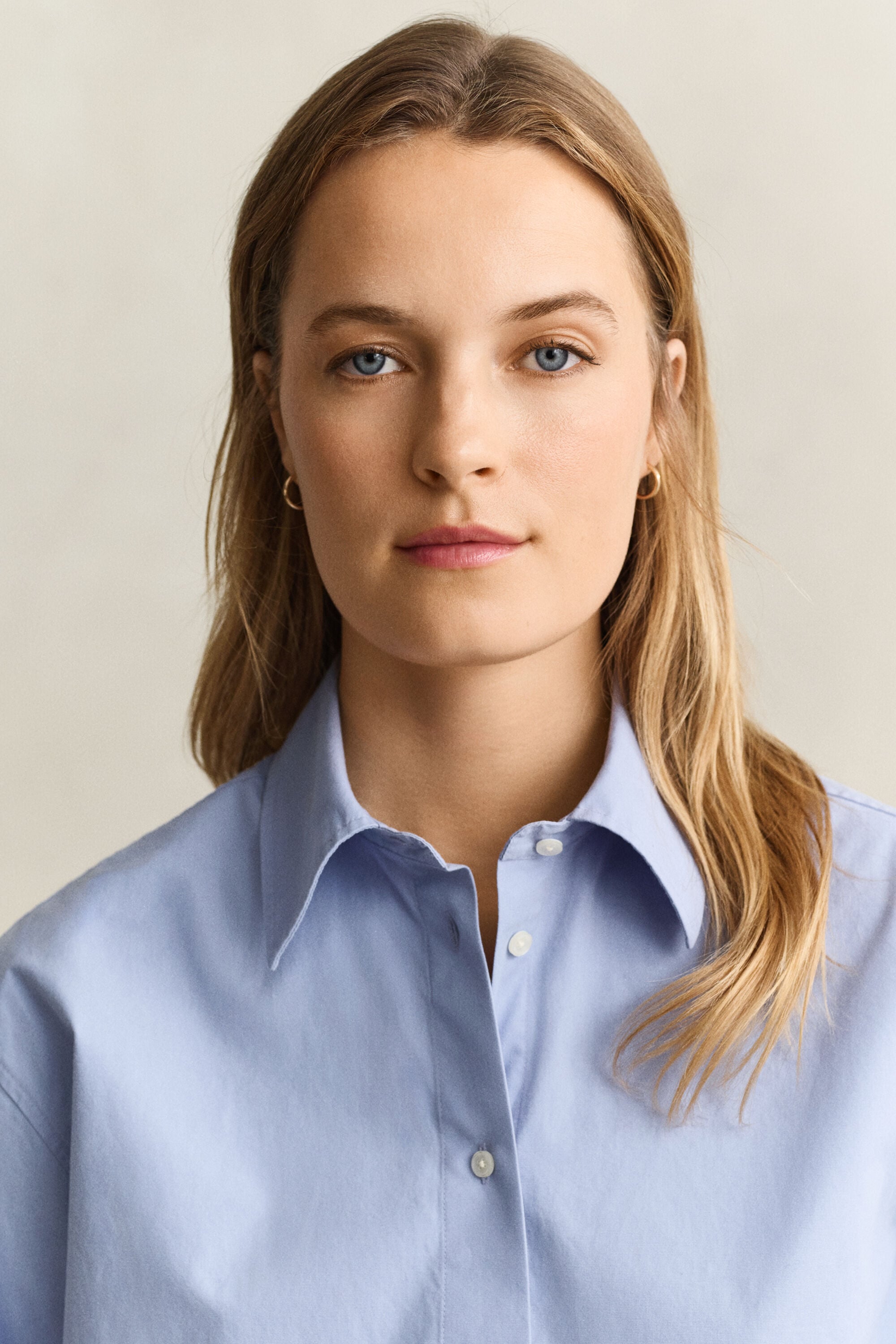 Camicia in popeline relaxed