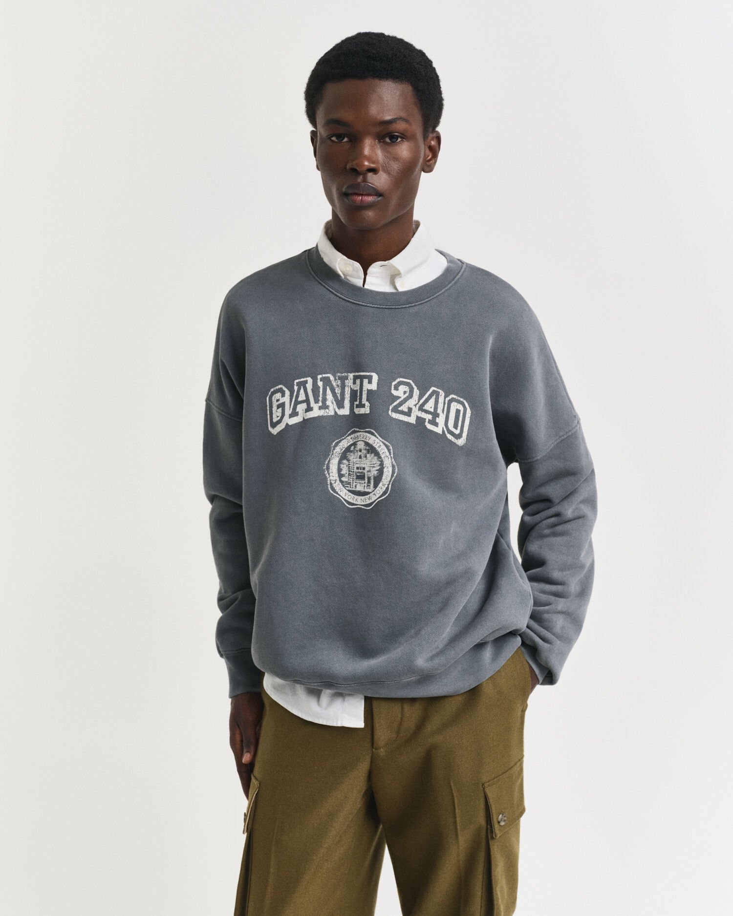Graphic Crew Neck Sweatshirt