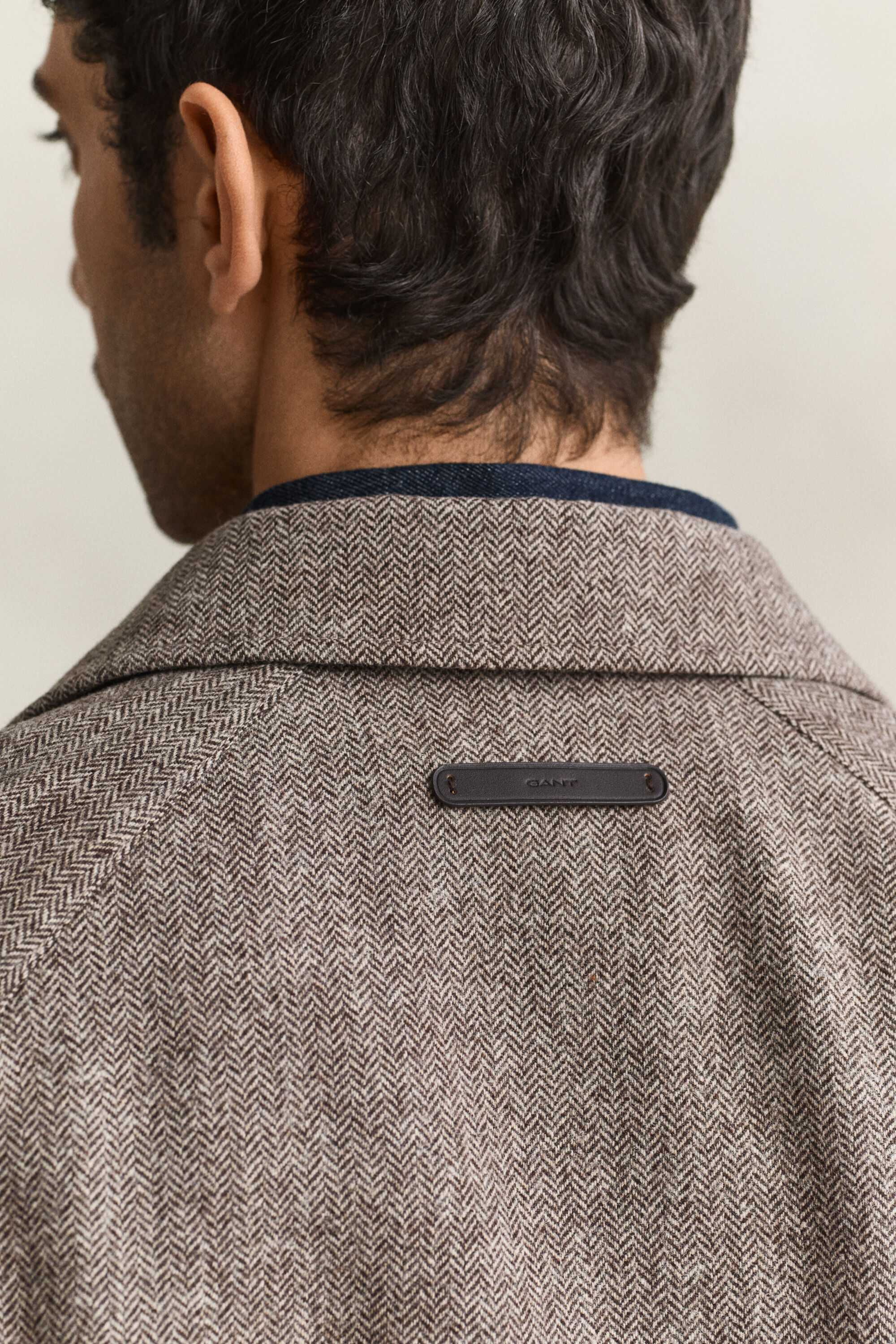 Wool Blend Windcheater Jacket