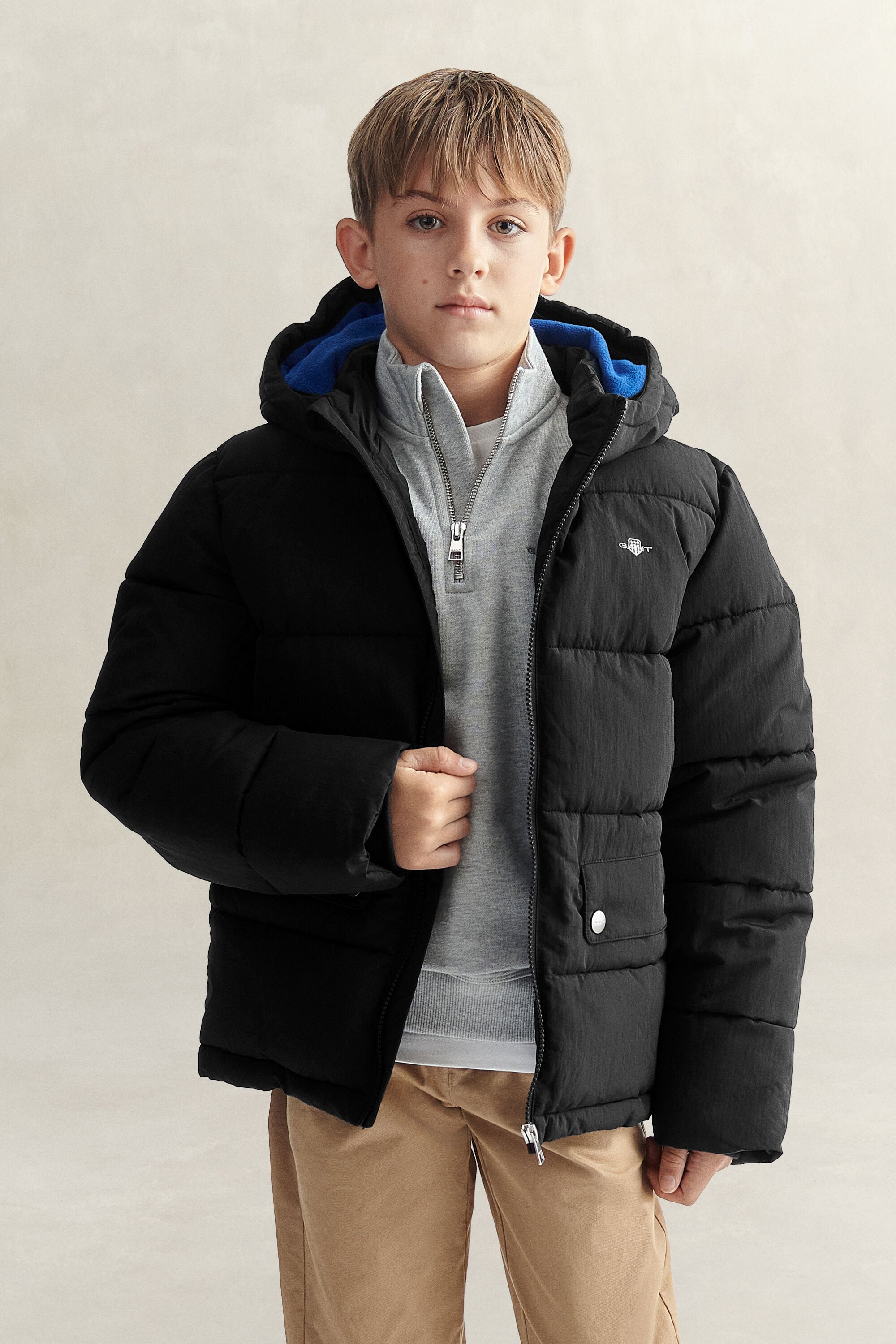 Teen Boys Baffle Jacket
