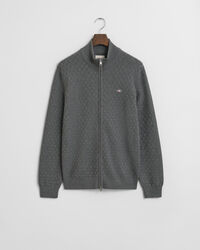 Strickjacke mit Mikrostruktur