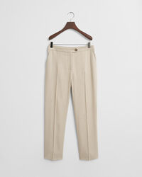 Formelle Hose aus Stretch-Leinen