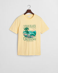 GANT USA Sailing Print Graphic T-Shirt