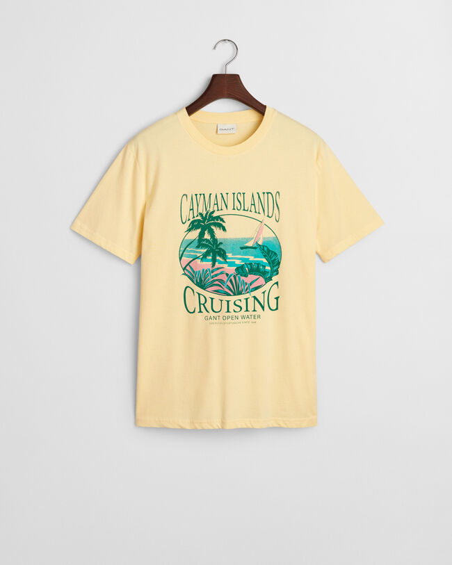 GANT USA Sailing Print Graphic T-Shirt