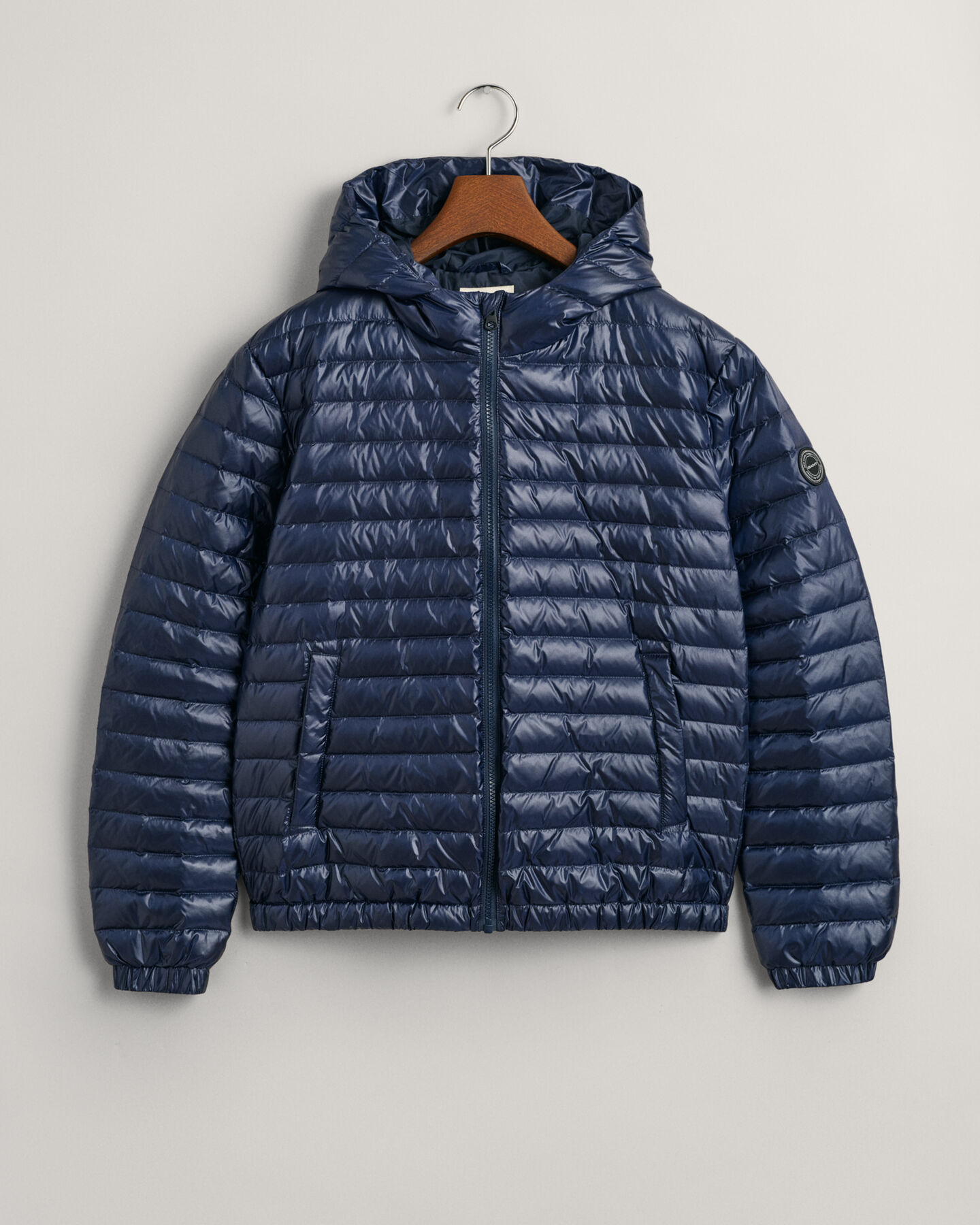 Teens Shiny Leichte Daunensteppjacke