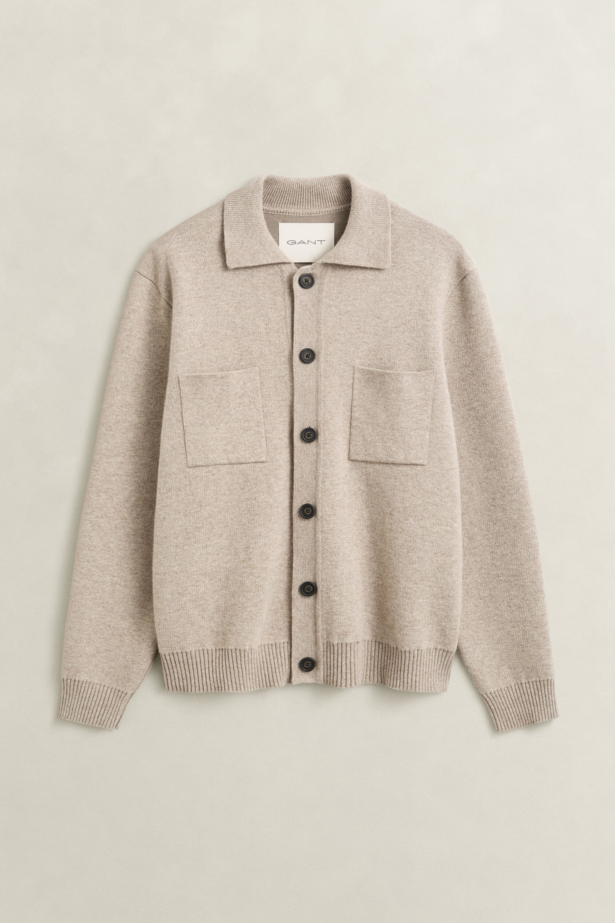 Hemdjacke aus Doppelstrickgewebe