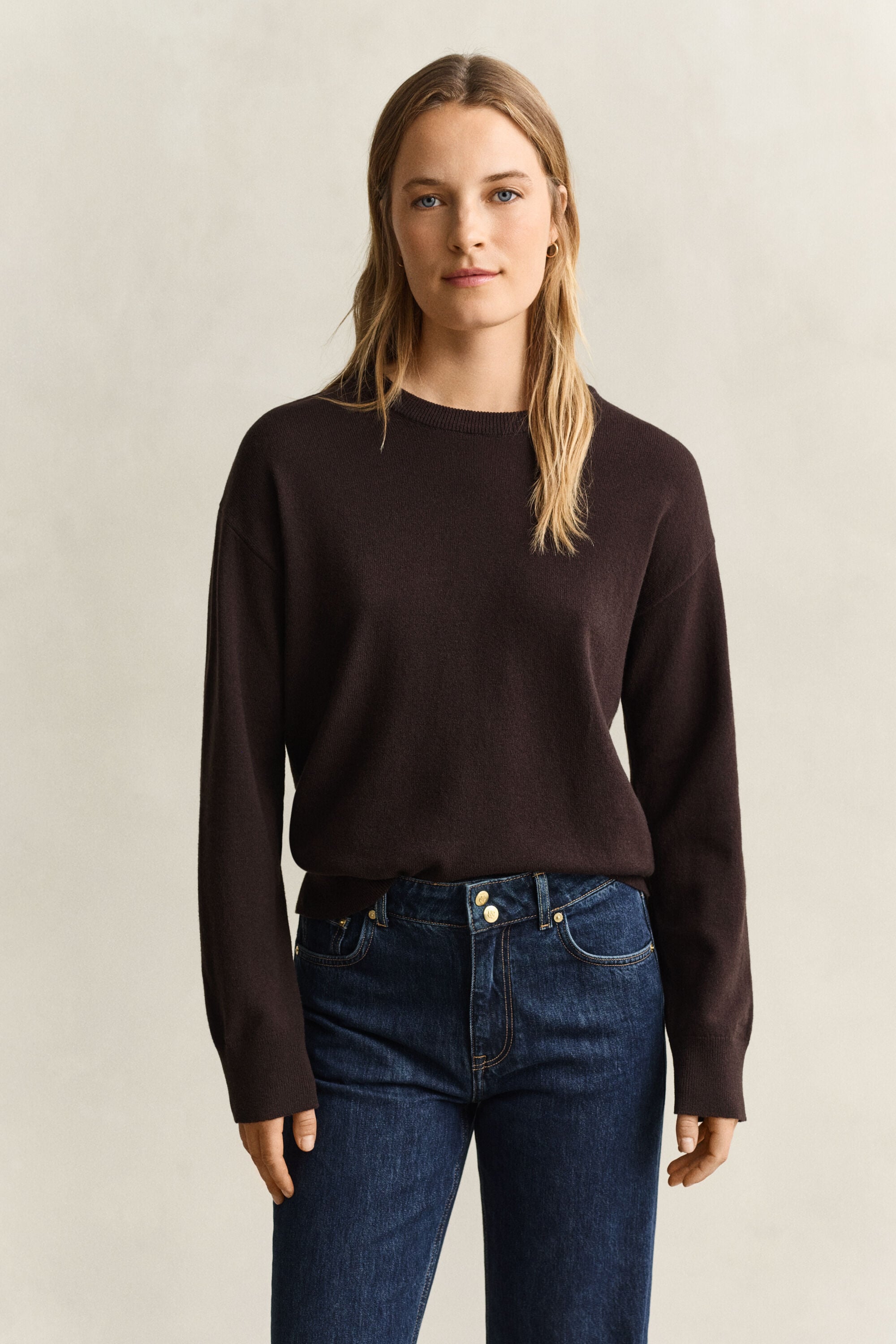 Superfine Lambswool Rundhalspullover