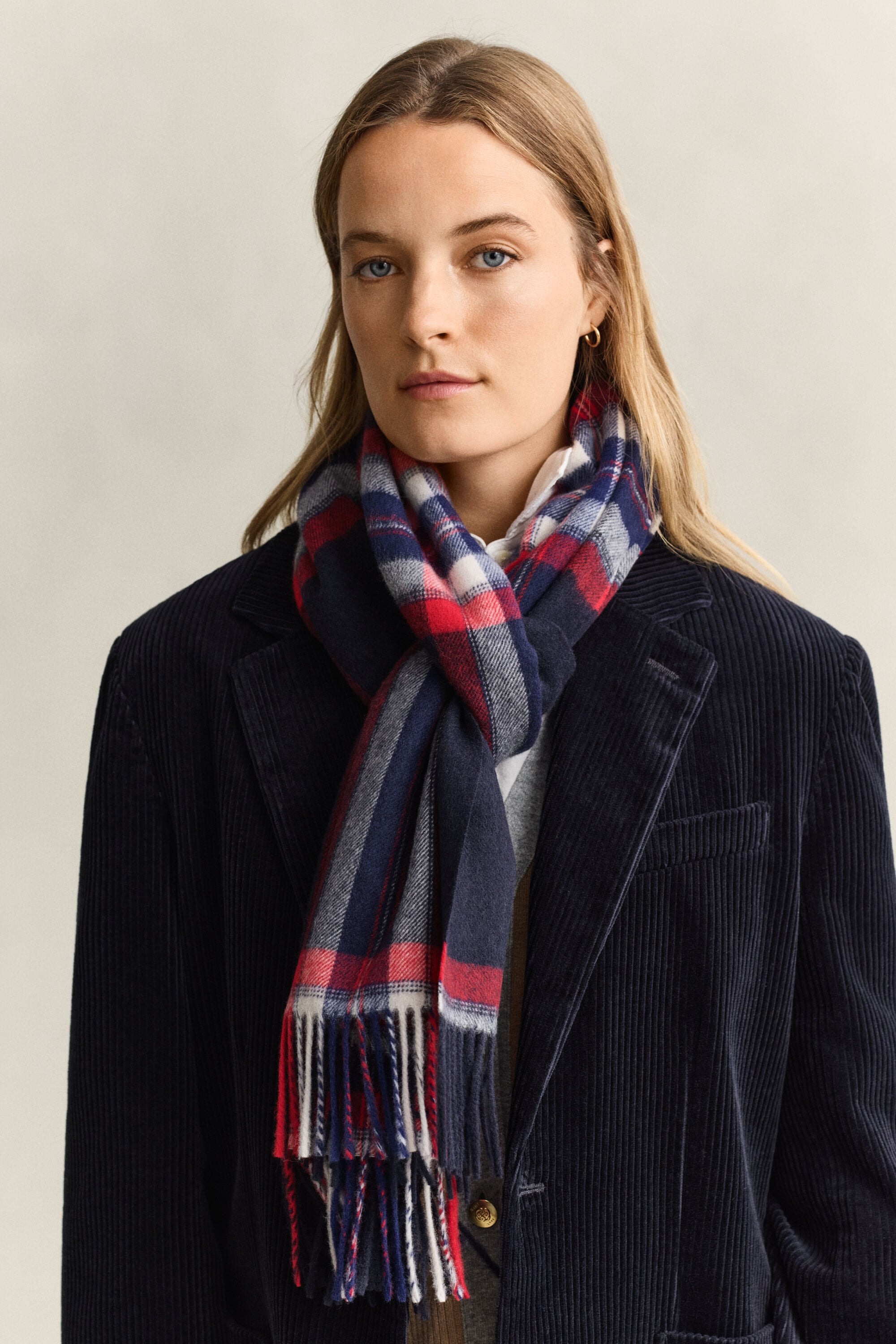 Tartan Wool Scarf