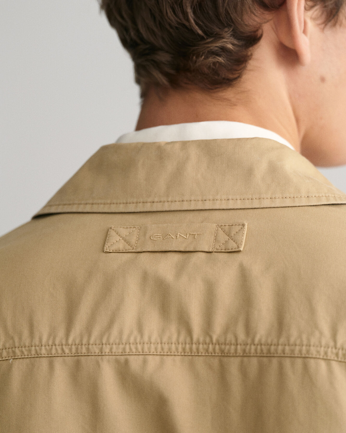 Windcheater Jacke aus Baumwolle