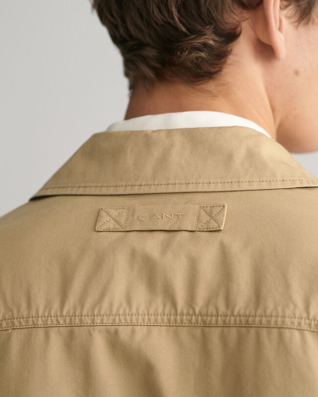 Windcheater Jacke aus Baumwolle