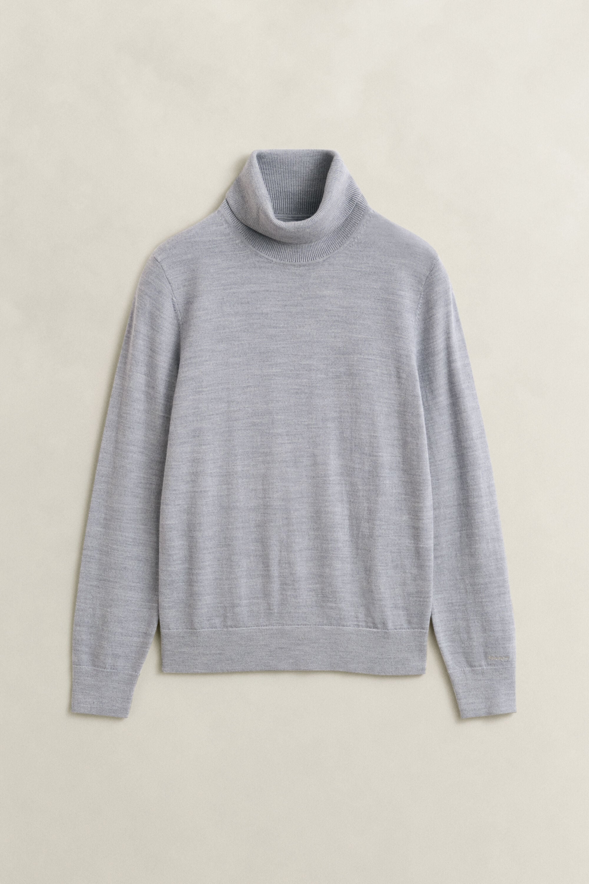 Rollkragenpullover aus extrafeiner Merinowolle