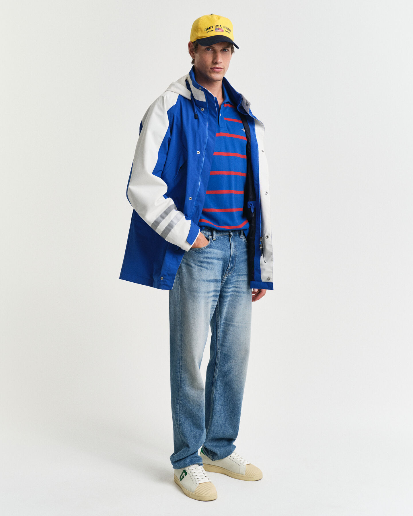 Poloshirt mit Streifen