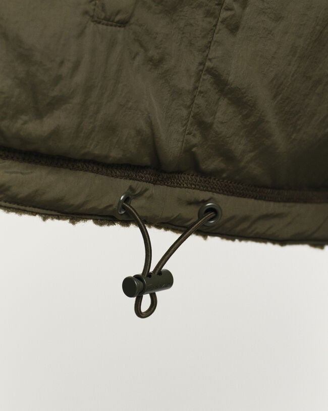 Wende-Fleecejacke mit Reißverschluss