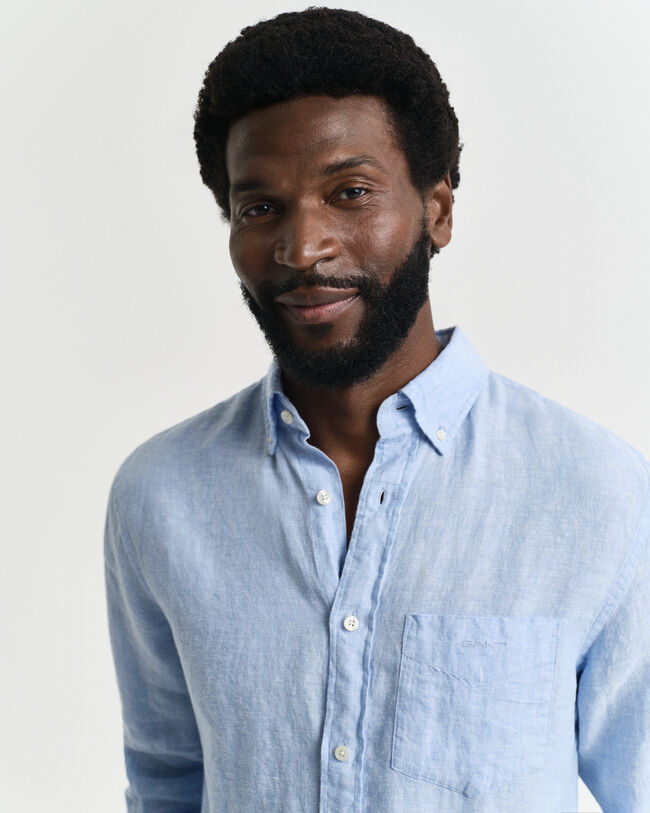 Regular Fit Leinenhemd