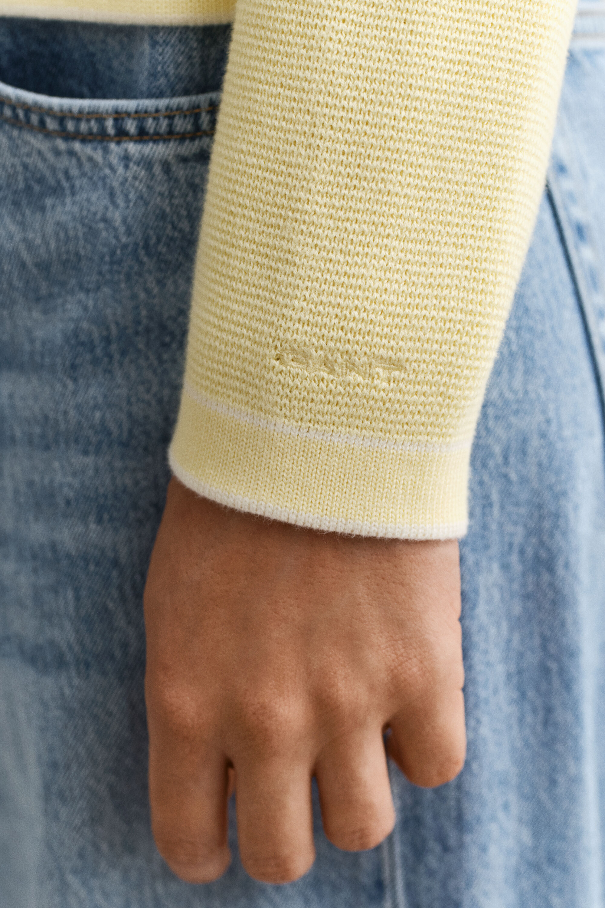 Giacca in maglia in cotone