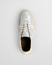 Cuzima Sneaker aus Metallic-Leder