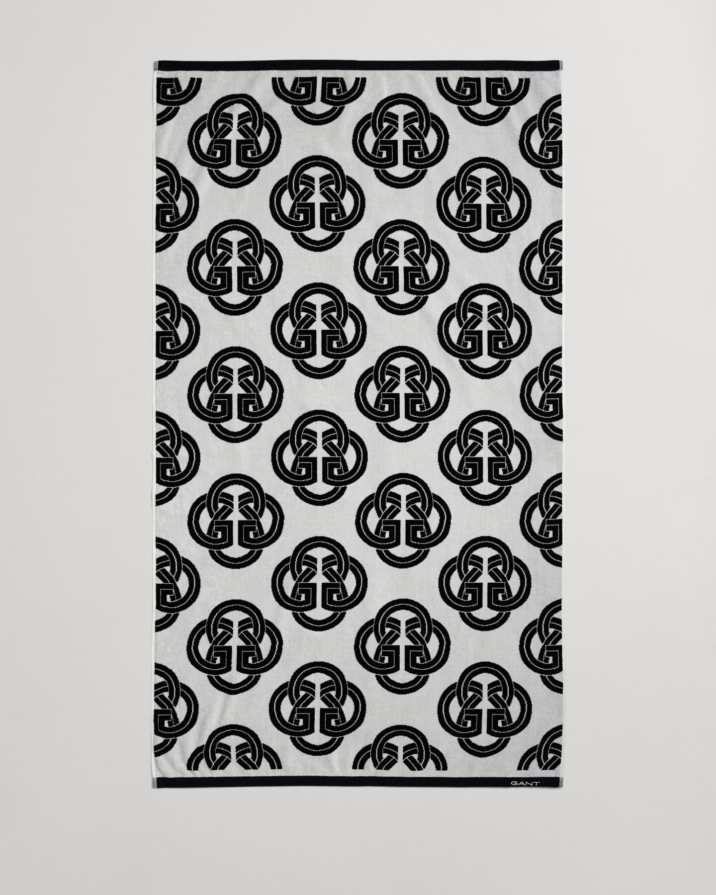 Monogram Strandtuch mit Print