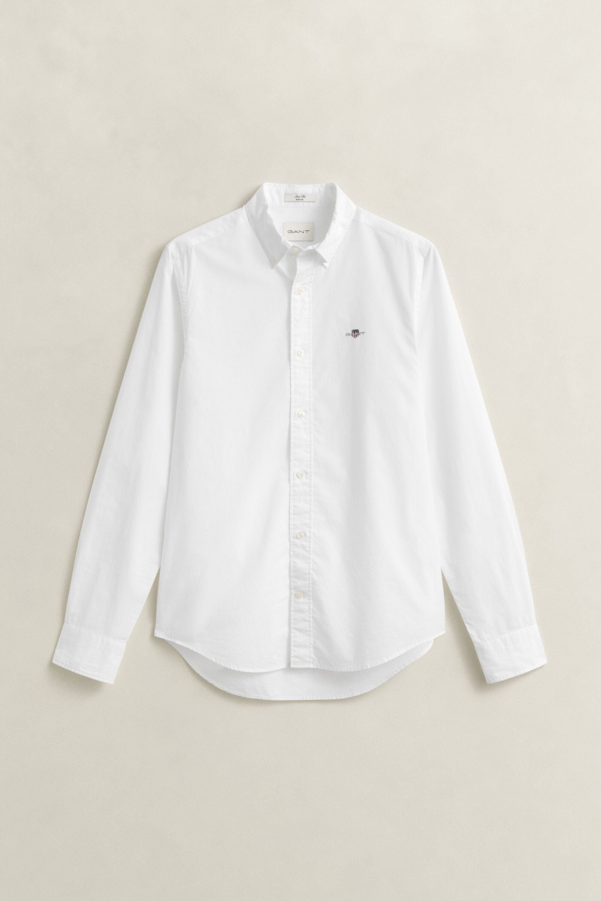 Classic Slim Fit Popeline Hemd