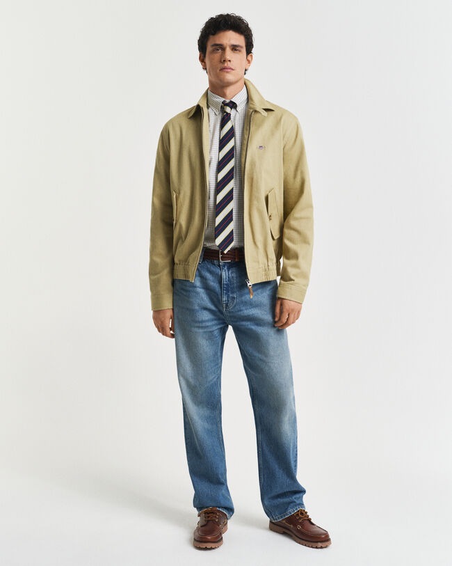 Regular Fit Classic Popeline Hemd mit Karomuster