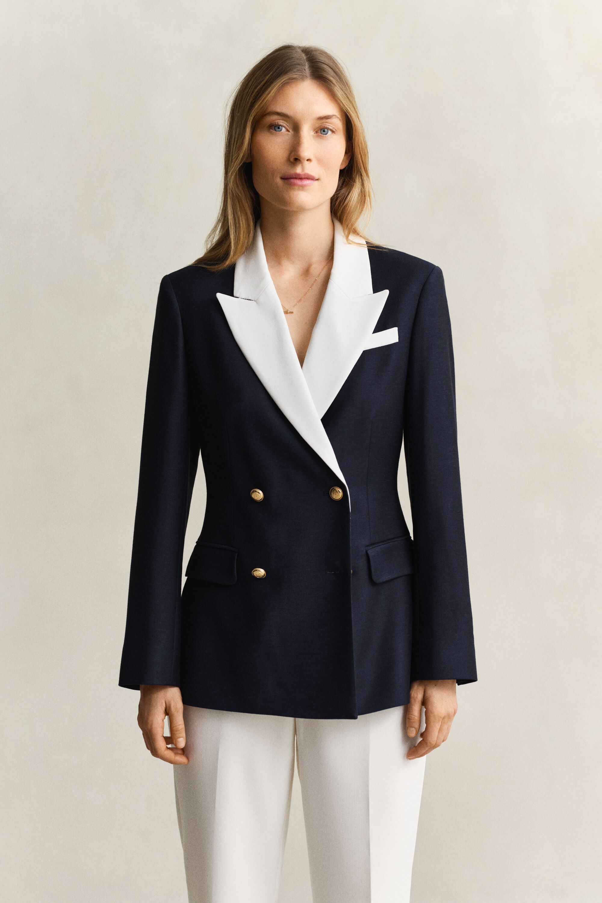Veste blazer Club contrastée