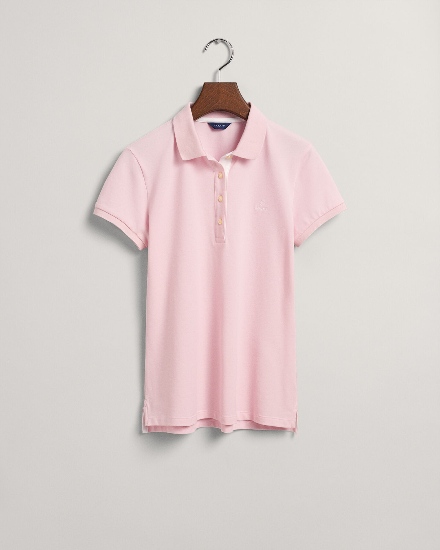 Piqu&eacute; Poloshirt mit Kontrastkragen