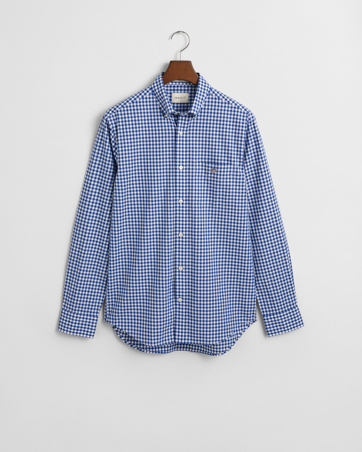 Regular Fit Classic Gingham Poplin Shirt