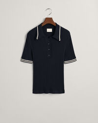 Mini Zopfstrick Polopullover