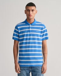 Poloshirt mit Streifen
