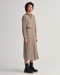 Relaxed Fit Geometric Bluse