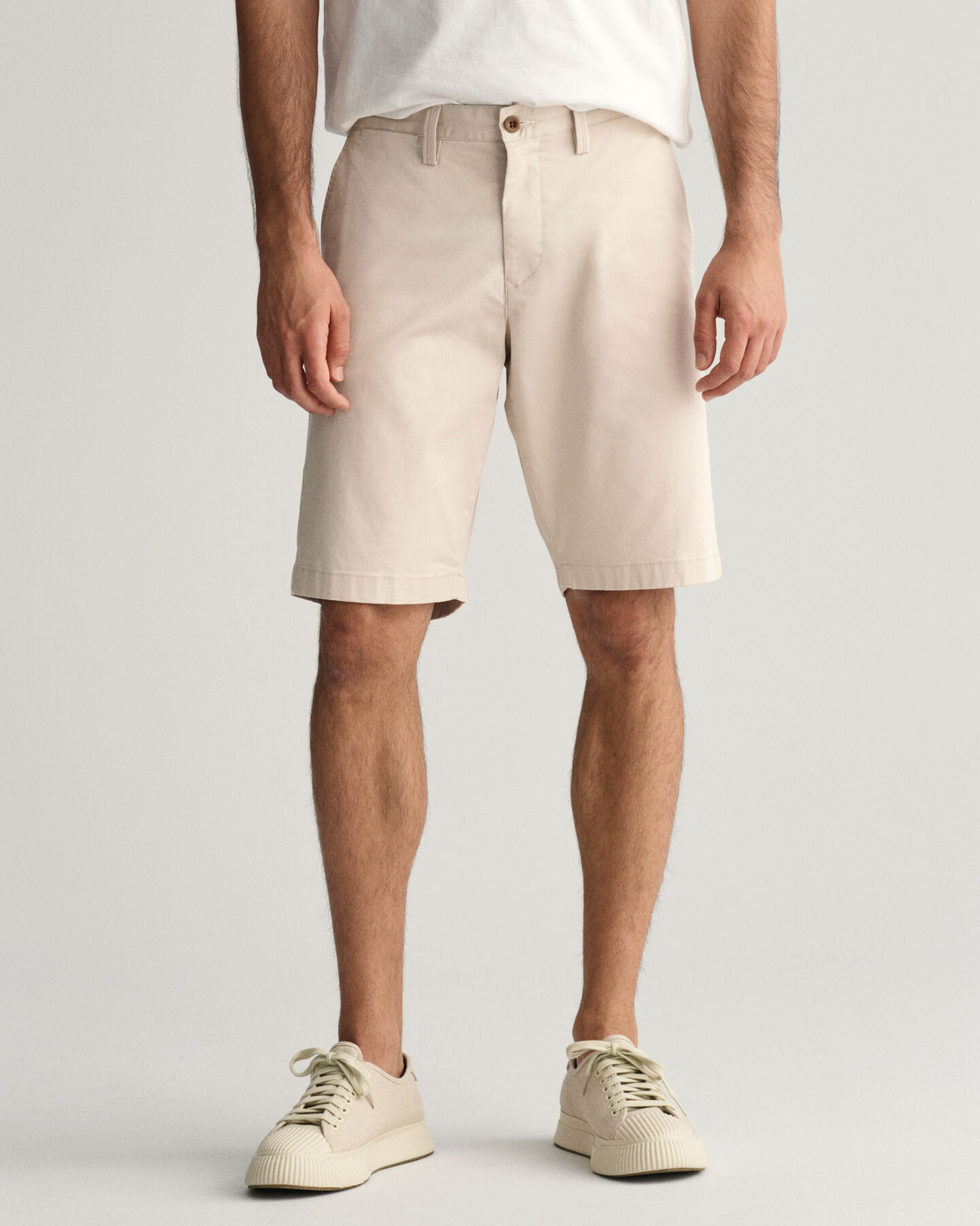 Relaxed Fit Twill Shorts