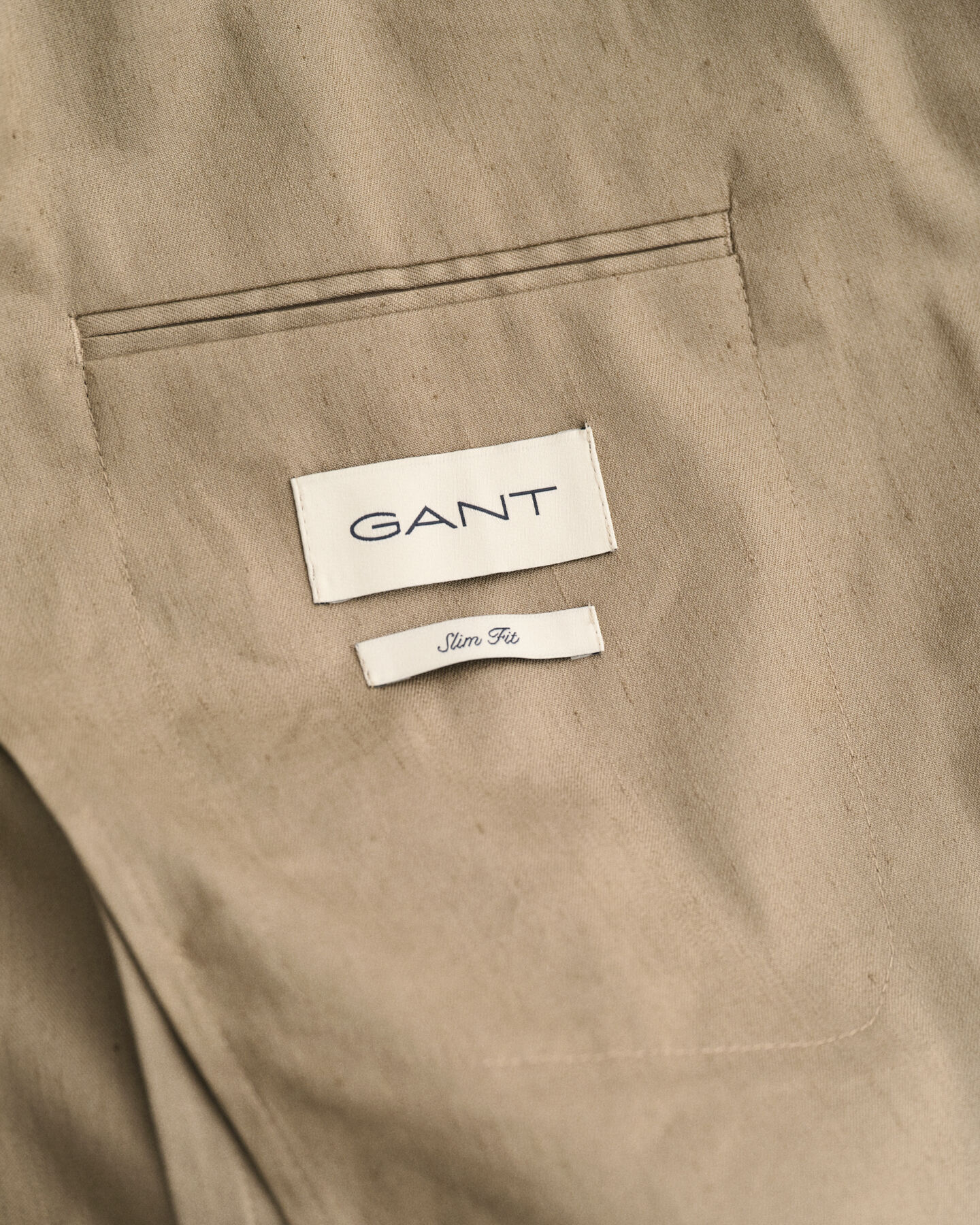 Baumwoll Leinen Anzugsakko