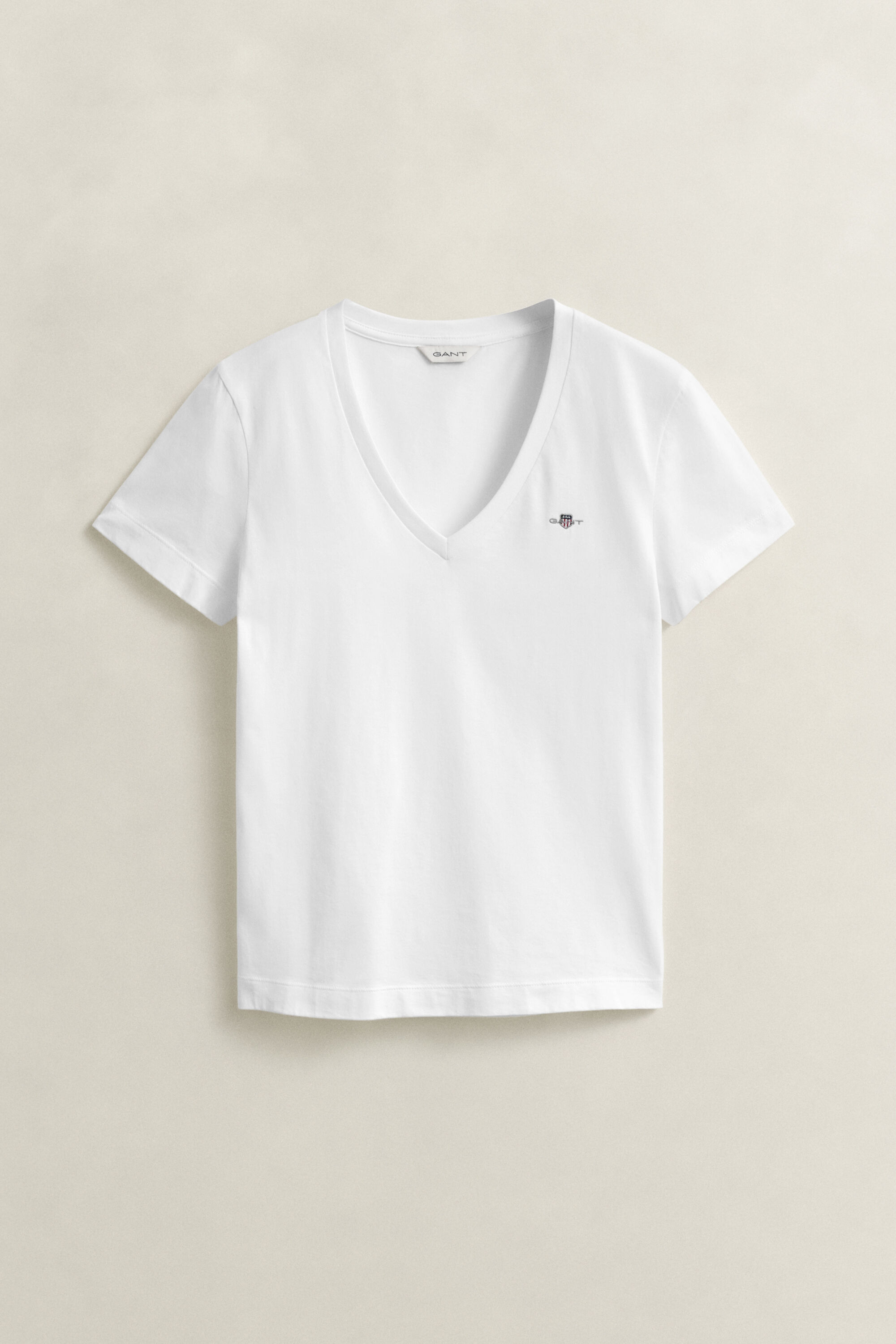 T-shirt Shield con scollo a V